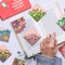 8 PCs Diamond Art Corner Bookmarks Leather Dimond Painting Book Mark Kit for Adults Paint by Dots Bookmarkers Craft DIY Gem Small Dotz Gifts for Women Mandala Flower Pink Lotus